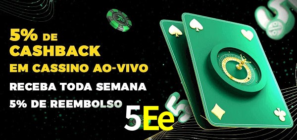 Promoções do cassino ao Vivo 5Ee
